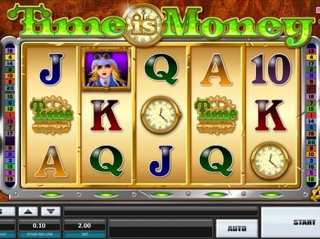 Игровой автомат Time is Money - комбинация символов Комбинация символов в игровом автомате Time is Money