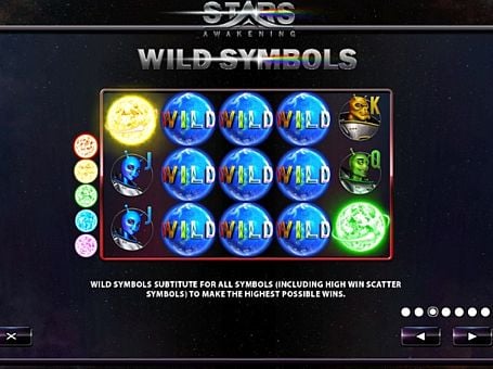 Онлайн слот Stars Awakening - Wild Wild в онлайн слоте Stars Awakening